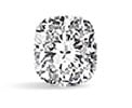 Cushion shaped diamond