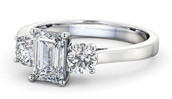 Bespoke diamond ring