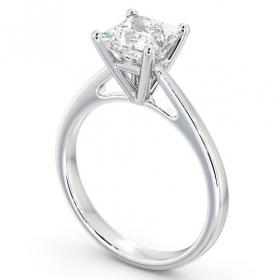 Princess Diamond High Set Engagement Ring Platinum Solitaire ENPR8_WG_THUMB1 