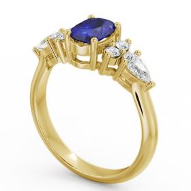 Blue Sapphire and Diamond 1.42ct Ring 18K Yellow Gold GEM2_YG_BS_THUMB1 