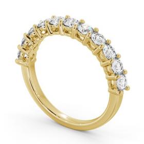 Half Eternity Round Diamond Prong Set Ring 9K Yellow Gold HE2_YG_THUMB1 