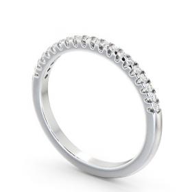 Half Eternity Round Diamond Classic Style Ring 18K White Gold HE14_WG_THUMB1 