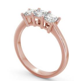 Three Stone Princess Diamond Trilogy Ring 9K Rose Gold TH6_RG_THUMB1 