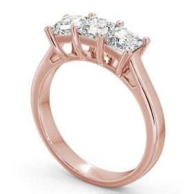 Three Stone Princess Diamond Trilogy Ring 9K Rose Gold TH17_RG_THUMB1 