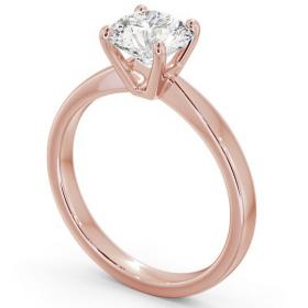 Round Diamond 4 Prong Engagement Ring 9K Rose Gold Solitaire ENRD89_RG_THUMB1 