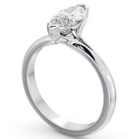 Marquise Diamond 2 Prong Engagement Ring 18K White Gold Solitaire ENMA3_WG_THUMB1 