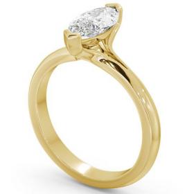 Marquise Diamond 2 Prong Engagement Ring 18K Yellow Gold Solitaire ENMA3_YG_THUMB1 