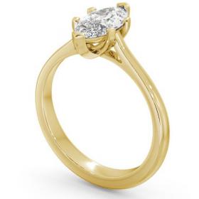 Marquise Diamond 6 Prong Engagement Ring 18K Yellow Gold Solitaire ENMA5_YG_THUMB1 