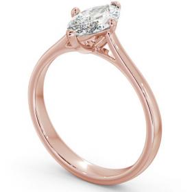 Marquise Diamond Classic 4 Prong Engagement Ring 18K Rose Gold Solitaire ENMA16_RG_THUMB1 