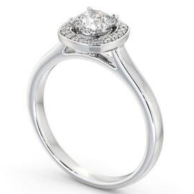 Halo Cushion Diamond Traditional Engagement Ring Palladium ENCU13_WG_THUMB1 