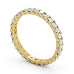 Full Eternity Round Diamond Ring 9K Yellow Gold FE64_YG_THUMB1 