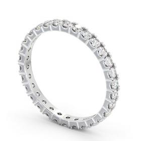 Full Eternity Round Diamond Ring 18K White Gold FE64_WG_THUMB1 