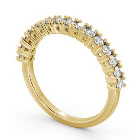 Half Eternity Round Diamond Prong Set Ring 9K Yellow Gold HE57_YG_THUMB1 