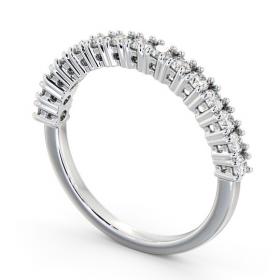 Half Eternity Round Diamond Prong Set Ring Platinum HE57_WG_THUMB1 