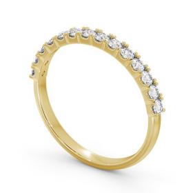 Half Eternity Round Diamond Elegant Ring 9K Yellow Gold HE62_YG_THUMB1 