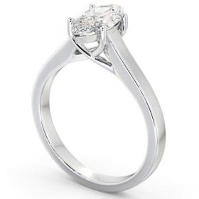 Marquise Diamond Trellis Design Engagement Ring 18K White Gold Solitaire ENMA22_WG_THUMB1 