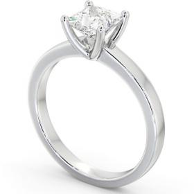 Princess Diamond Classic 4 Prong Engagement Ring 18K White Gold Solitaire ENPR60_WG_THUMB1 