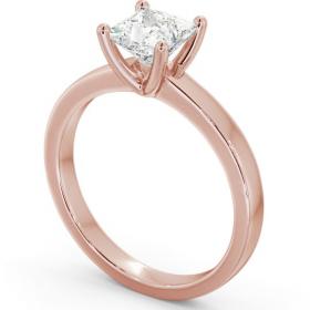 Princess Diamond Classic 4 Prong Engagement Ring 18K Rose Gold Solitaire ENPR60_RG_THUMB1 