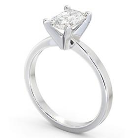 Radiant Diamond Square Prongs Engagement Ring 18K White Gold Solitaire ENRA20_WG_THUMB1 