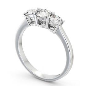Three Stone Round Diamond Trilogy Ring Palladium TH5_WG_THUMB1 