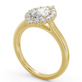 Halo Marquise Diamond Elegant Style Engagement Ring 18K Yellow Gold ENMA34_YG_THUMB1 