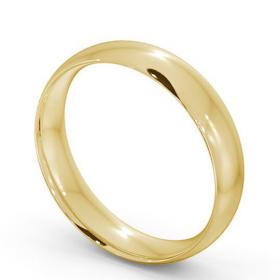 Mens Plain Traditional Court Wedding Ring 18K Yellow Gold WBM2_YG_THUMB1 