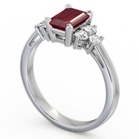 Ruby and Diamond 1.51ct Ring Platinum GEM1_WG_RU_THUMB1 