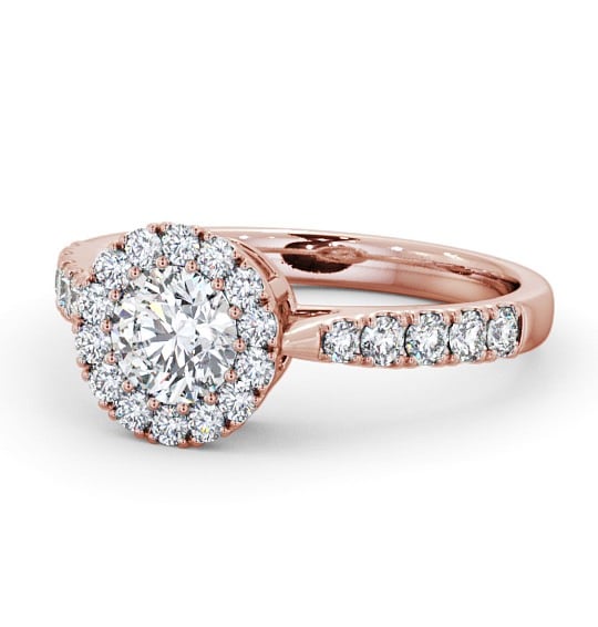  Cluster Diamond Ring 18K Rose Gold - Bamburgh CL19_RG_THUMB2 