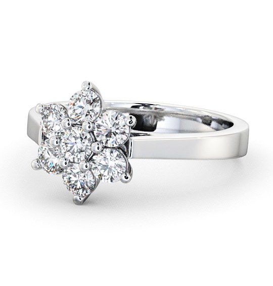 Cluster Diamond Ring Platinum - Marian CL6_WG_THUMB2 
