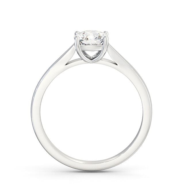 Cushion Diamond Engagement Ring Palladium Solitaire - Alscot ENCU1_WG_UP