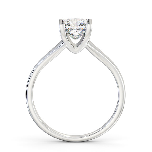Princess Diamond Engagement Ring Palladium Solitaire - Jupiter ENPR49_WG_UP