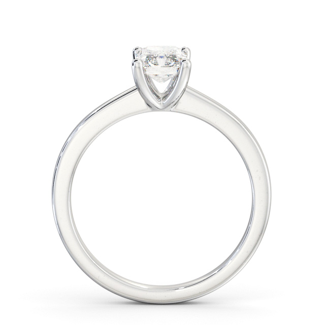 Radiant Diamond Engagement Ring Palladium Solitaire - Culloden ENRA18_WG_UP