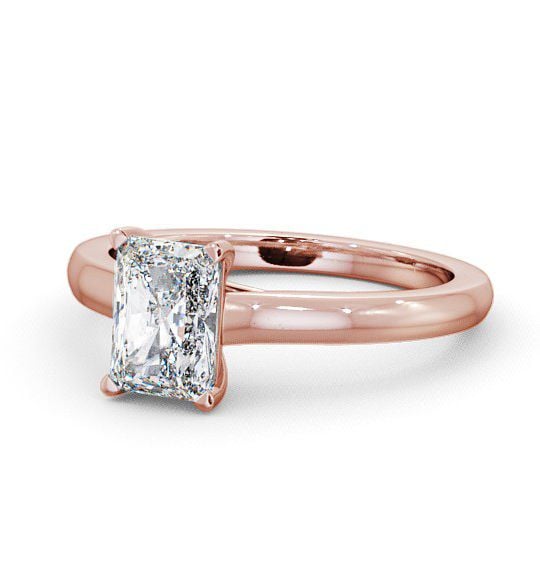  Radiant Diamond Engagement Ring 18K Rose Gold Solitaire - Bayles ENRA7_RG_THUMB2 