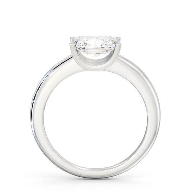 Radiant Diamond Engagement Ring Platinum Solitaire - Heage ENRA8_WG_UP