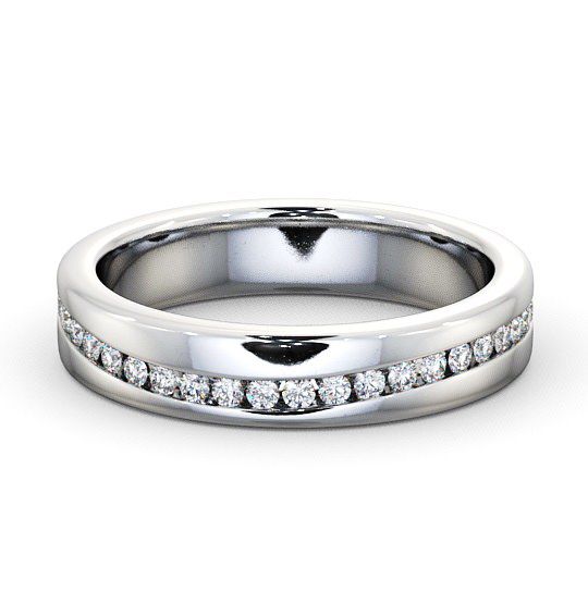  Full Eternity Round Diamond 0.71ct Wedding Ring Palladium - Semer FE17_WG_THUMB2 