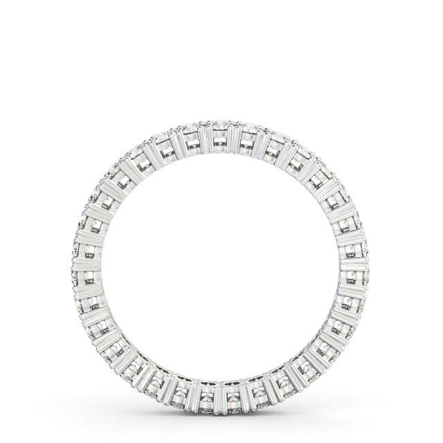 Full Eternity Round Diamond Ring Platinum - Allendale FE1_WG_UP