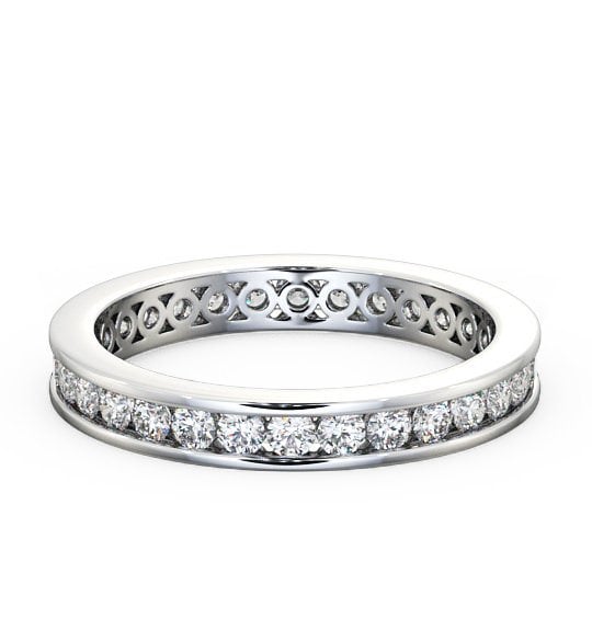  Full Eternity Round Diamond Ring 9K White Gold - Elizabeth FE31_WG_THUMB2 