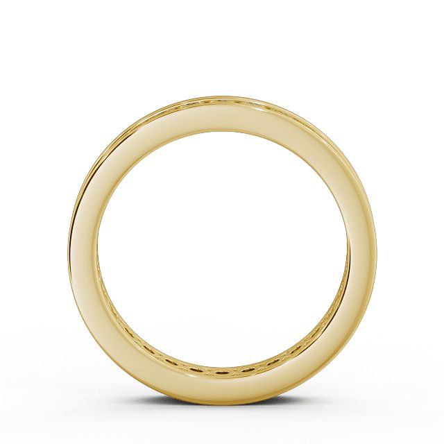 Full Eternity Round Diamond Ring 9K Yellow Gold - Elizabeth FE31_YG_UP