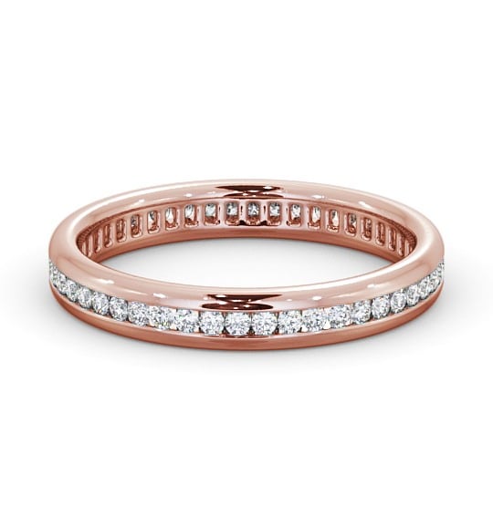  Full Eternity Round Diamond Ring 9K Rose Gold - Kileigh FE38_RG_THUMB2 