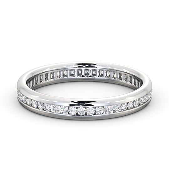  Full Eternity Round Diamond Ring Palladium - Kileigh FE38_WG_THUMB2 