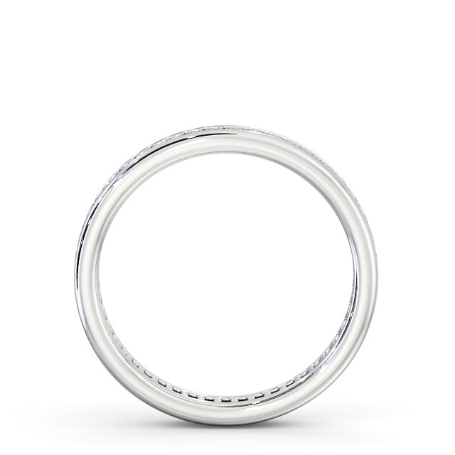 Full Eternity Round Diamond Ring Platinum - Kileigh FE38_WG_UP