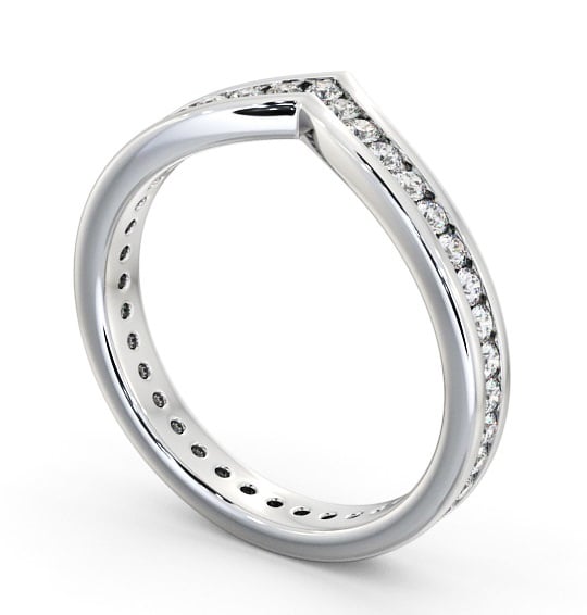 Full Eternity 0.60ct Round Diamond Ring Palladium - Brora FE56_WG_THUMB1 
