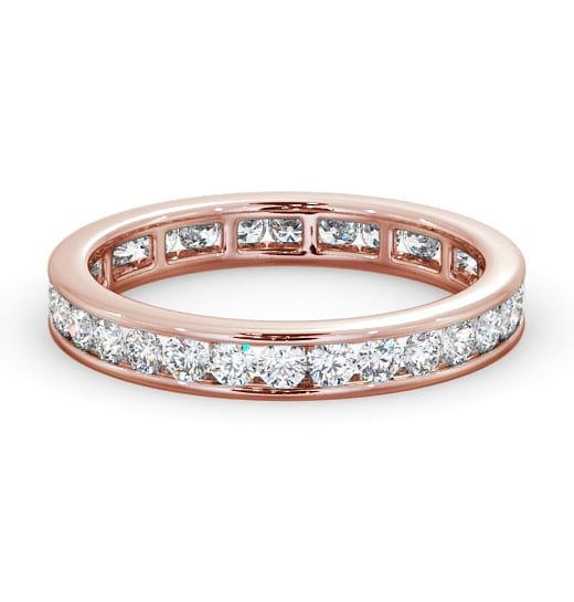  Full Eternity Round Diamond Ring 9K Rose Gold - Ardeley FE8_RG_THUMB2 