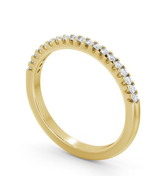  Half Eternity Round Diamond Ring 18K Yellow Gold - Auckley HE14_YG_THUMB1 