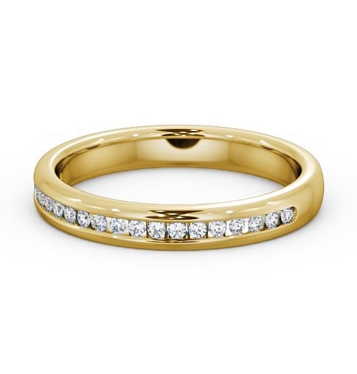  Half Eternity Round Diamond Ring 18K Yellow Gold - Darcy HE30_YG_THUMB2 