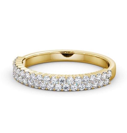 Half Eternity Round Diamond Ring 18K Yellow Gold - Josephine HE65_YG_THUMB2 