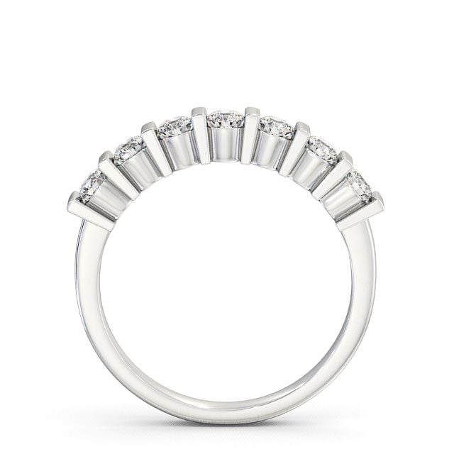 Seven Stone Round Diamond Ring Platinum - Balerno SE4_WG_UP