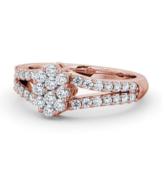  Cluster Diamond Ring 18K Rose Gold - Chailey CL22_RG_THUMB2 
