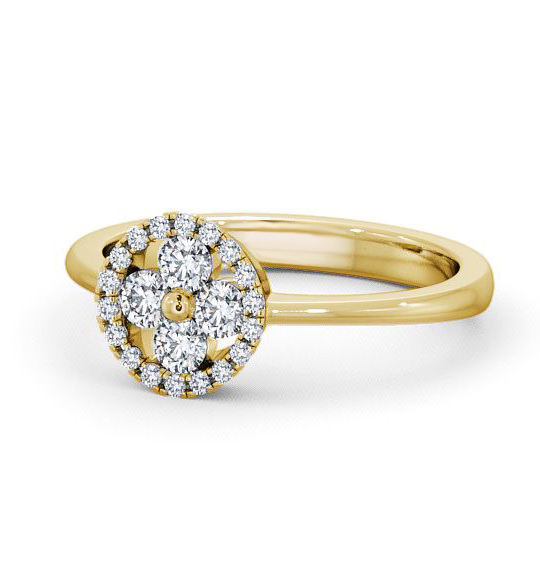 Allonby Cluster Ring Round Diamond Low Set CL23_YG_THUMB2 