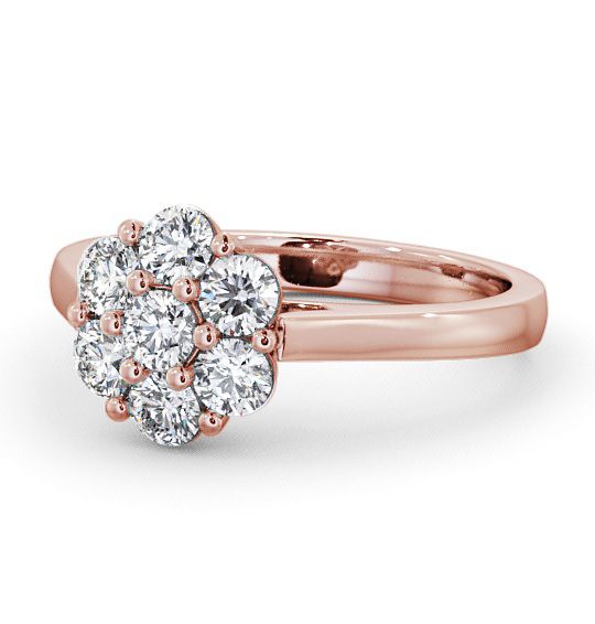  Cluster Diamond Ring 18K Rose Gold - Grais CL3_RG_THUMB2 